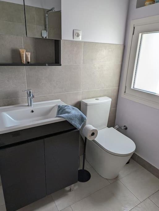 Vasiliki Studio, Beautiful New Built Appartement 10 Km To Airport أرتيميدا المظهر الخارجي الصورة